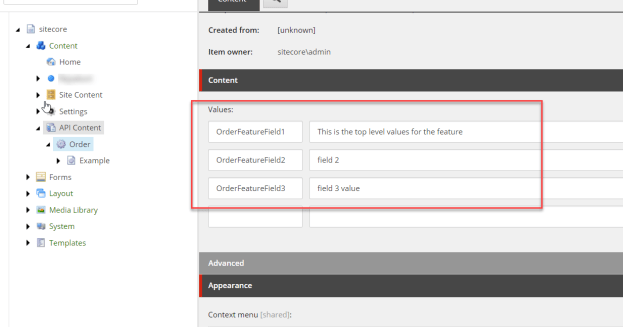 Name Value List Field